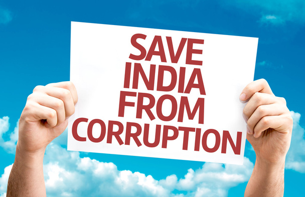 Salvare l'India dalla scheda di corruzione
 - Foto, immagini