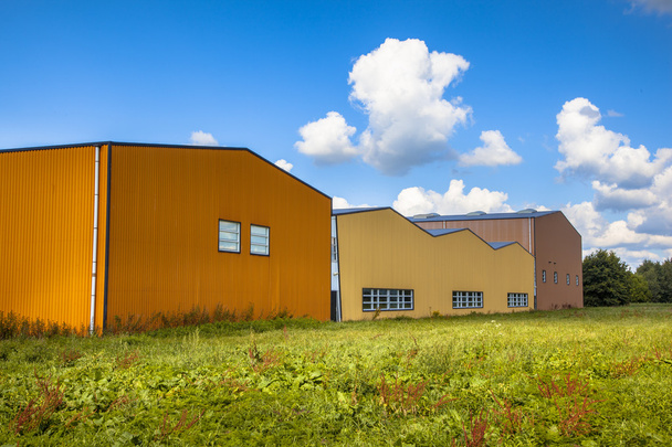 Modern commercial buildings in a newly devoloped industrial area - Photo, Image
