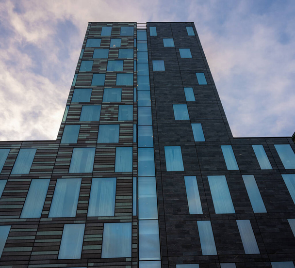 Gothenburg, Sweden - november 13 2022: Glass and stone facade of Clarion Hotel Post. - Foto, Imagem