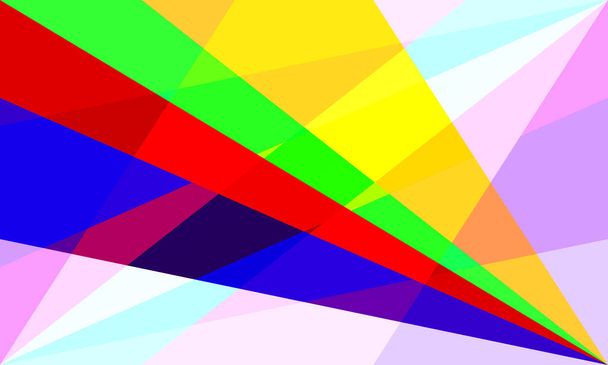 abstract geometric colorful background with triangular shapes. vector illustration - Vecteur, image