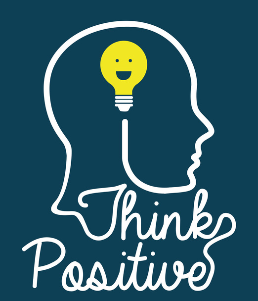 think positive  - Vector, Image