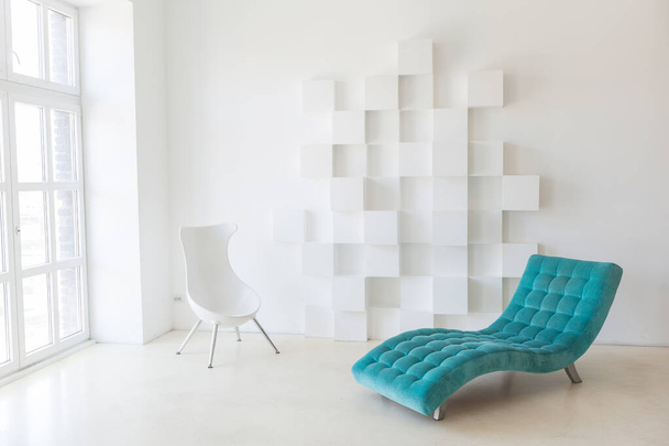 White tech design interior studio room - Фото, зображення