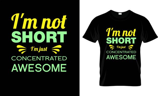  I'm just concentrated Awesome t-shirt design and new t-shirt design - Vector, Image