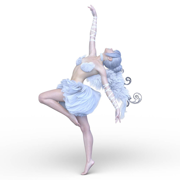 3D rendering of a fairy - Foto, Imagem