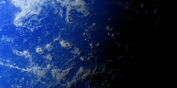居住可能な仮想外惑星の雲と表面｜Toi 700 D - 写真・画像