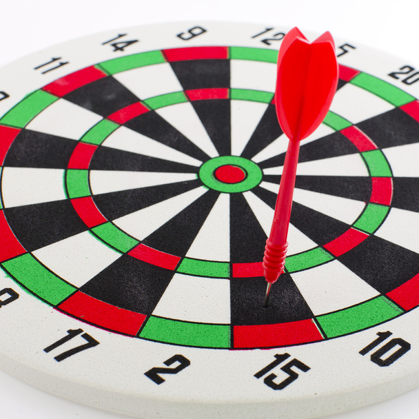 One darts in target - Foto, Imagen