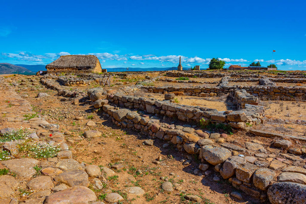 Ancient ruins of Numancia near Soria, Spain. - Фото, изображение