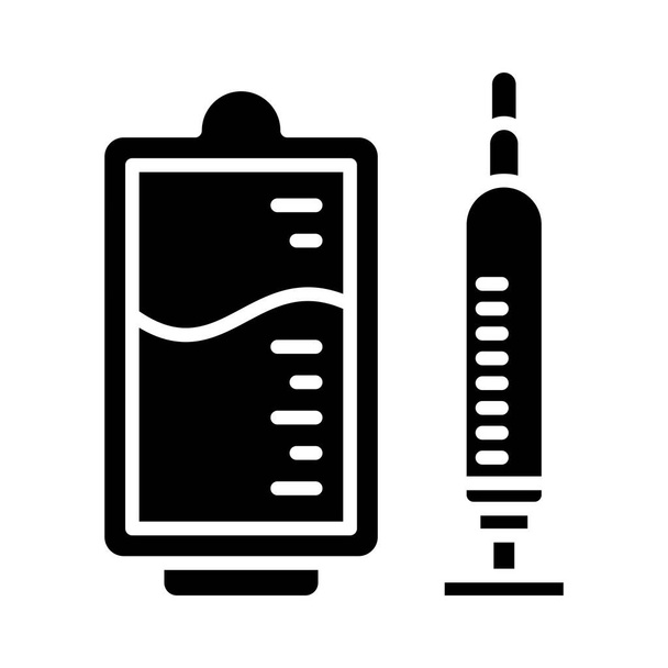 Medizinische Verbrauchsmaterialien einfaches Symbol, Vektorillustration - Vektor, Bild