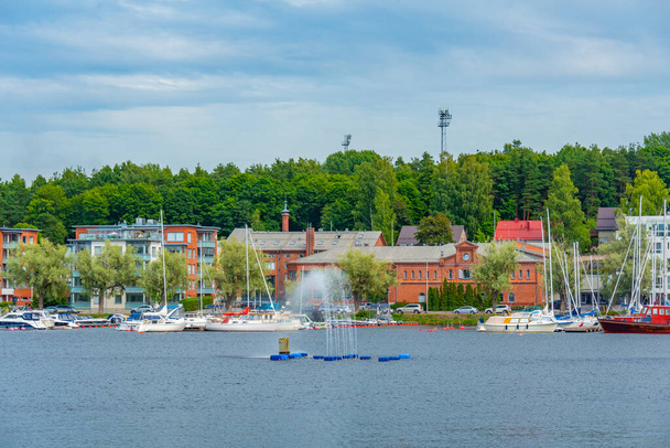 Waterfront of Finnish town Lappeenranta. - Fotografie, Obrázek