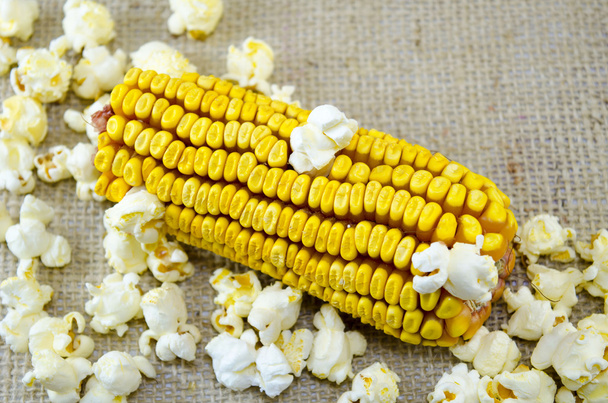 Mais und Popcorn - Foto, Bild