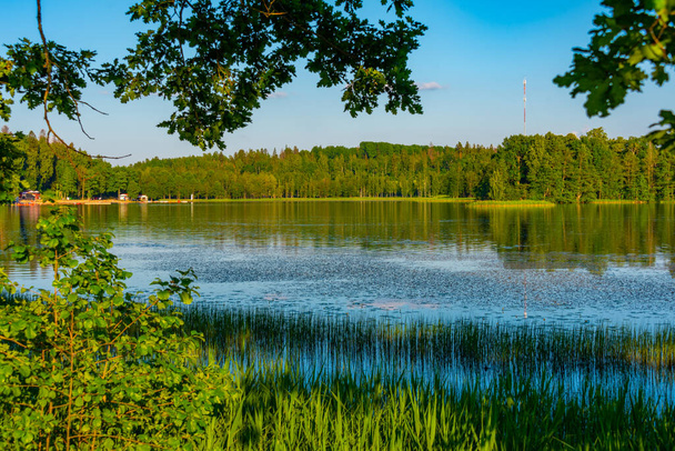 Landscape view of Puhajrv lake in Estonia - Photo, Image