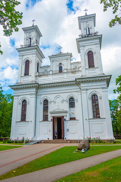 Church of St. John the Baptist at Birzai, Lithuania. - Foto, imagen