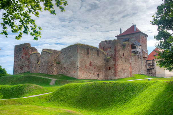 Bauska Castle Museum in Latvia. - Fotó, kép
