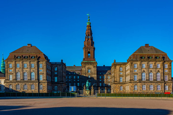 Christiansborg Slot Palace in Copenhagen, Denmark. - Foto, Imagem