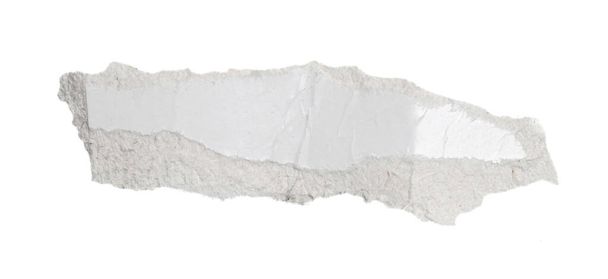 белый лист бумаги на изолированном белом фоне - Фото, изображение