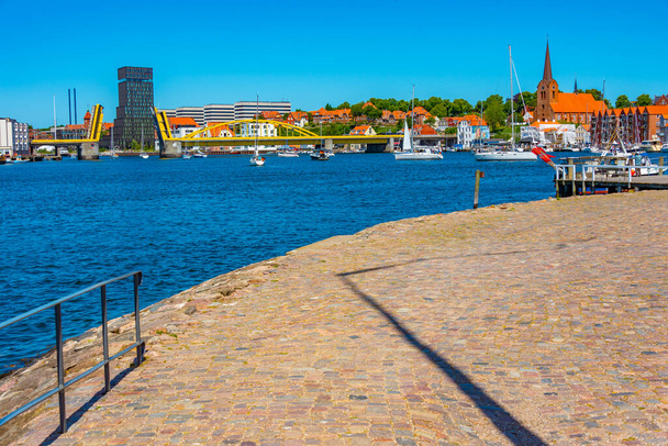 Cityscape of Danish town Sonderborg. - Foto, Imagem