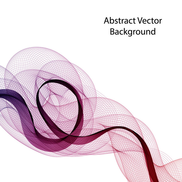 colorful abstract wave. layout for presentation. - Вектор, зображення