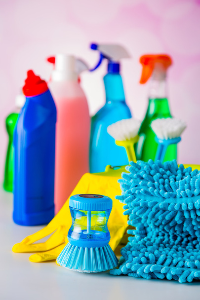 Vivid colors in washing concept - Photo, Image