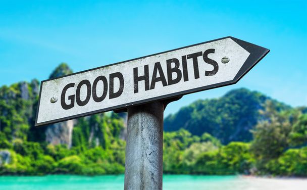 Signo de buenos hábitos
 - Foto, imagen