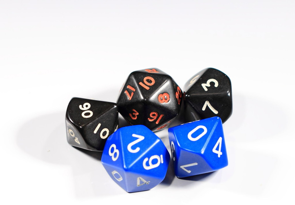 Dice for role playing game - Fotoğraf, Görsel