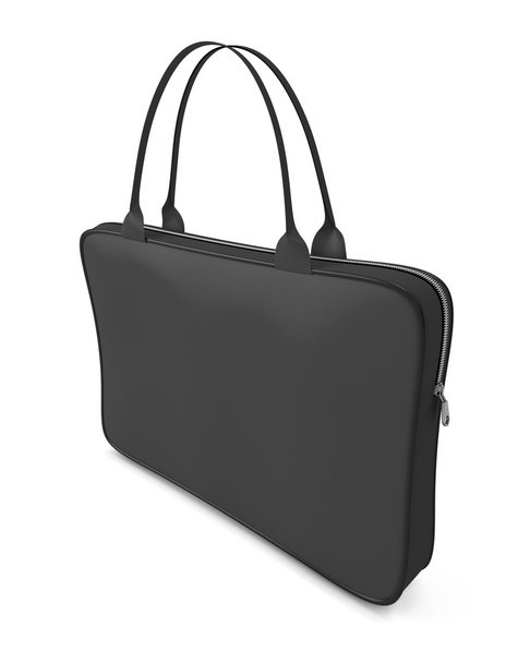 schwarze Tasche für Laptop - Foto, Bild