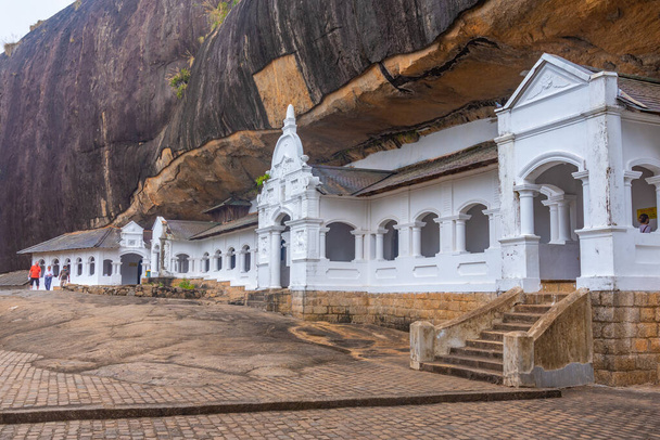 Dambulla Cave Temple Complex in Sri Lanka. - Φωτογραφία, εικόνα