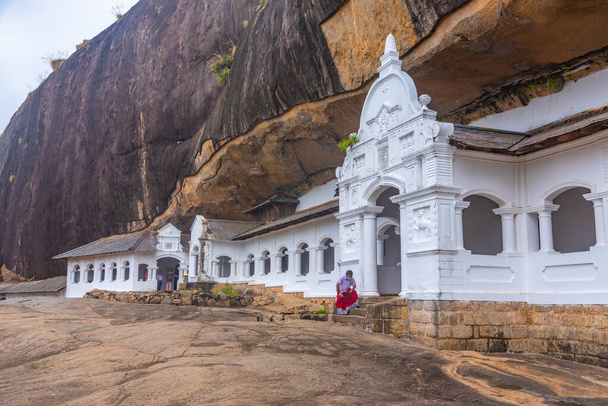 Dambulla Cave Temple Complex in Sri Lanka. - Valokuva, kuva
