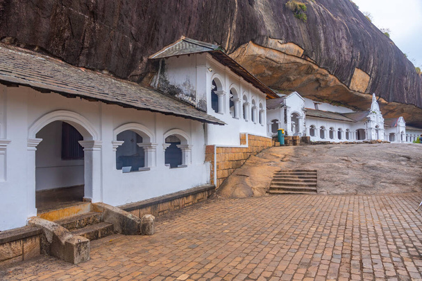 Dambulla Cave Temple Complex in Sri Lanka. - Foto, imagen