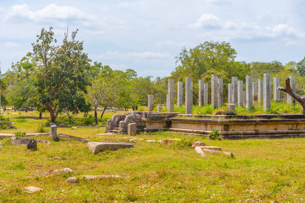 Ratnaprasada ruins at Anuradhapura at Sri Lanka. - Foto, imagen