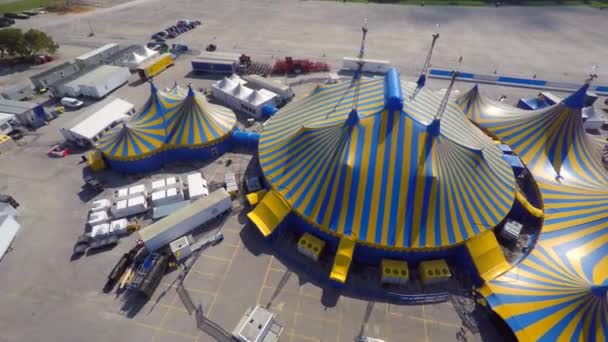 Vídeo aéreo Cirque De Soliel
 - Metraje, vídeo