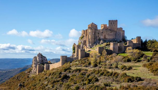 Landscape with Loarre Castle in Huesca, Aragon - Spain - Foto, Bild