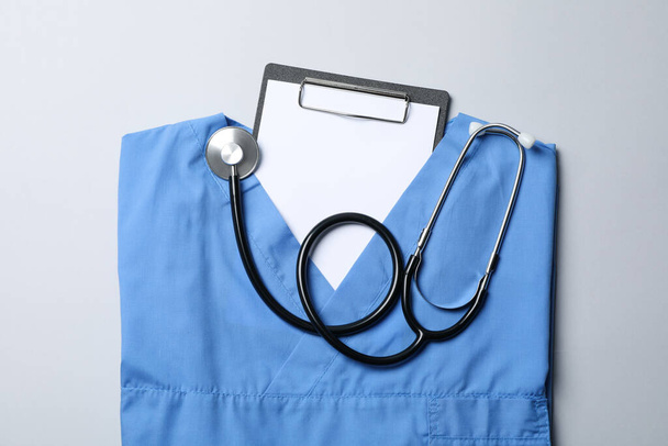 Lékařská uniforma - zdravotní péče, Den zdravotnických pracovníků, pohled shora - Fotografie, Obrázek