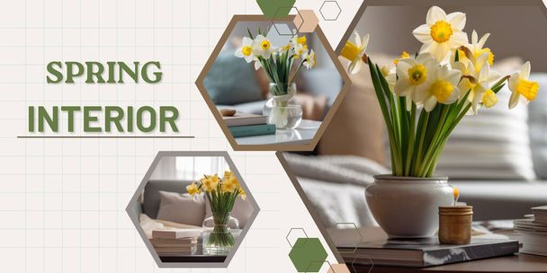 Image for Spring interior concept, season interior - Zdjęcie, obraz