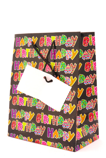 Happy Birthday gift bag - Photo, Image