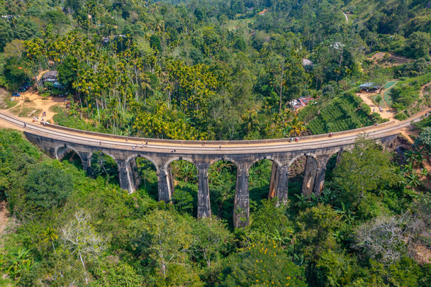 The Nine Arches Bridge near Ella, Sri Lanka. - Photo, Image