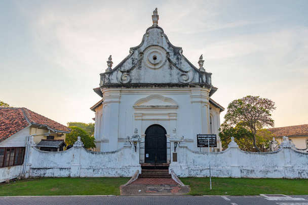 Dutch Reformed Church at Galle, Sri Lanka. - Фото, изображение