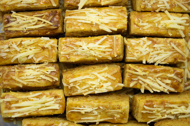Kastengel es un snack de queso holandés en forma de palitos. - Foto, Imagen