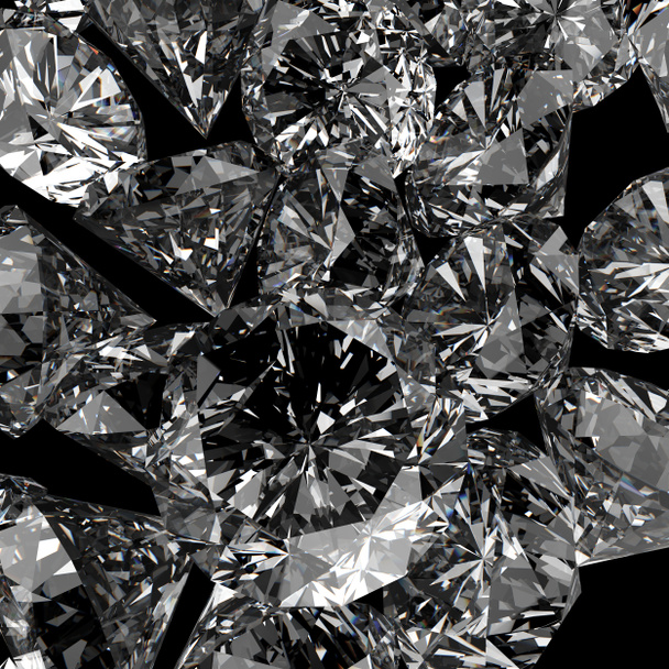 Diamants de composition 3d comme concept
 - Photo, image