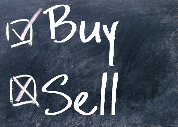 satın almak veya satmak bir seçim  - Fotoğraf, Görsel