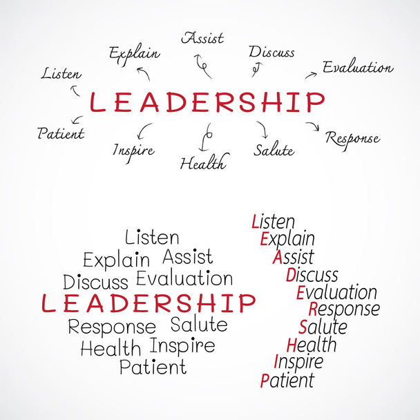 Leadership skill concept - Vector, Image