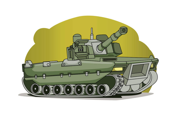 Monster tank vector illustration - Vektor, kép