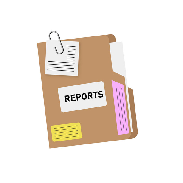 Financial statement, preparation of reports. Concept of financial - Photo, Image