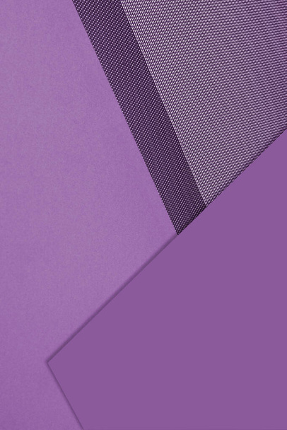 abstrakte geometrische Papierhintergründe. bunte lila, lila und weiße Farben. - Foto, Bild
