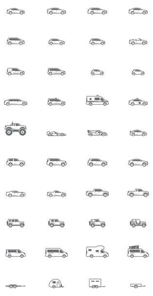Векторні іконки автомобіля
 - Вектор, зображення