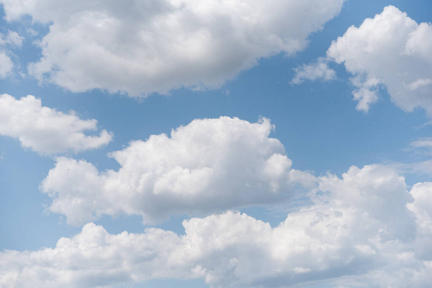 blue sky with white clouds  - Фото, зображення