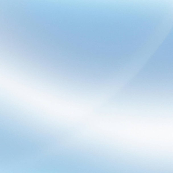 Azul claro hermoso fondo gradiente abstracto con oscuras y claras manchas sombras y líneas suaves. Delicado fondo de anuncio o plantilla para una tarjeta de plástico de negocios. Copiar espacio. Fondo blanco-azul - Foto, imagen