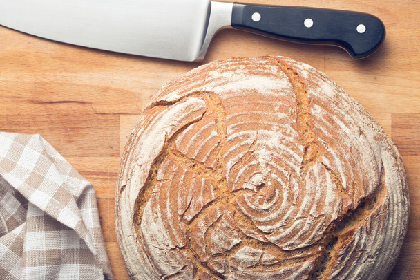 round bread - Photo, Image