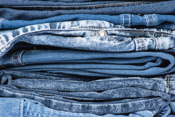 Jeans close up background - Photo, Image