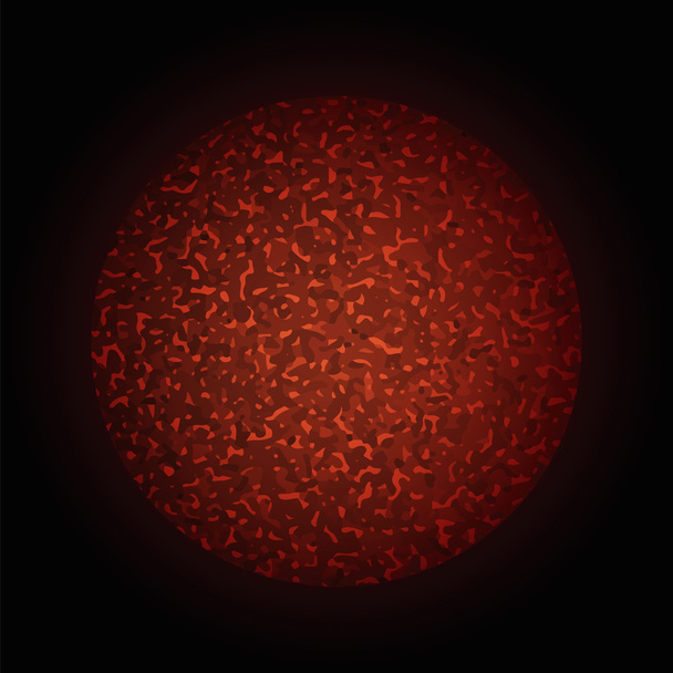 piros gömb - Vektor, kép