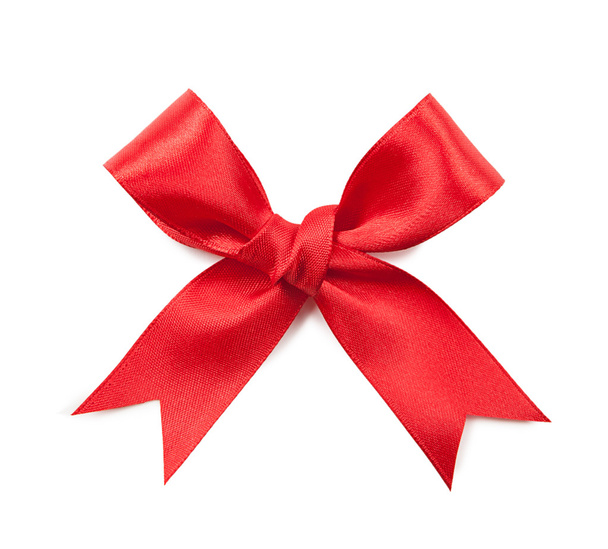 Red gift bow - Photo, Image